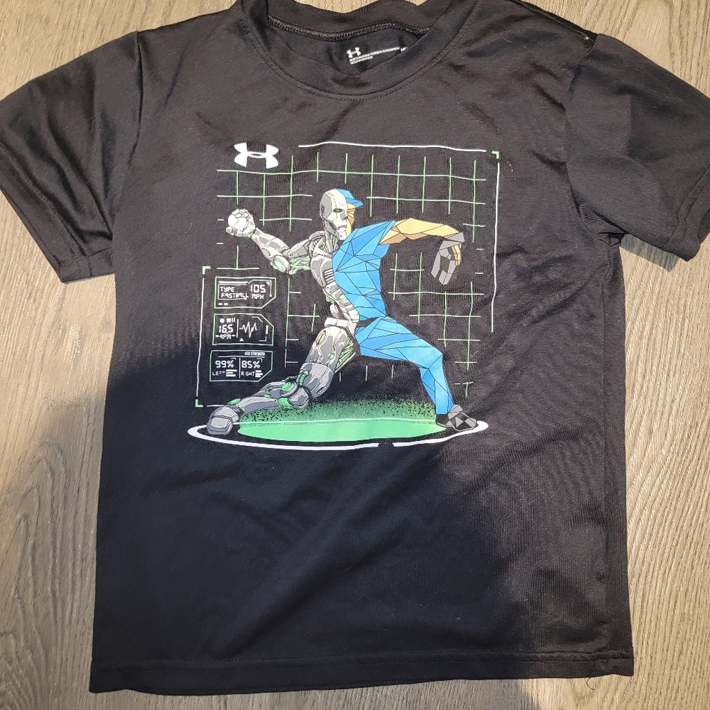 Under armour baseball tee